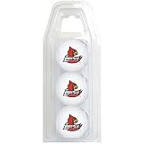 Louisville Cardinals Top Flite XL Golf Balls 3 Ball Sleeve (Set of 2)