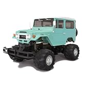 スカイネット ビッグ RC No.10 1/8 デジタル TOYOTA ランドクルーザー FJ40V 緑色