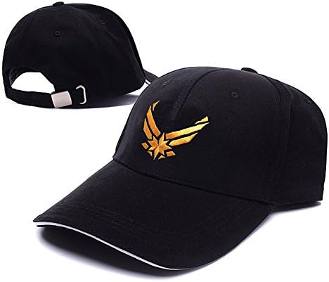 HAISHEN Captain Marvel Logo Carol Logo Adjustable Baseball Caps Unisex Snapback Embroidery Hats