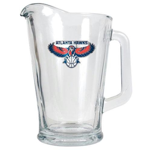 Atlanta Hawks NBA 60oz Glass Pitcher - Primary Logo