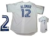 Signed Roberto Alomar Toronto Blue Jays World Series Jersey JSA Alomar won the 1992 and 1993 World Series as a member of the Blue Jays. Only Blue Jay to have his jersey number retired by the team. Member of the 2011 Baseball Hall of Fame. A MUST have for any Blue Jays fan. Jersey comes with James Spence Authentication (JSA) certificate of authenticity. Hologram # verified on JSA's website. JS