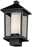 Z-Lite 538PHM-BK Outdoor Post Light by Z-Lite Lighting [並行輸入品]