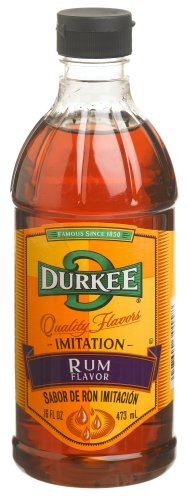 Durkee Rum Flavor, 16-Ounce Containers (Pack of 2) by Durkee
