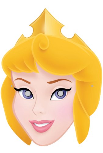 Imagen 2 de Viaje Disney Princess partido máscara (Paquete de 4)