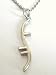 HEROES Helix Godsend Haitian Petrelli Silver Nickel Pendant Necklace