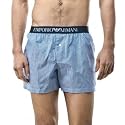Boxershorts von Emporio Armani. Hellblau