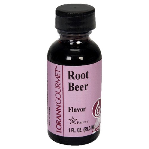 LorAnn Artificial Flavoring Oils, Root Beer Flavoring Oil, 1-Ounce Bottles (Pack of 4) by LorAnn Oils