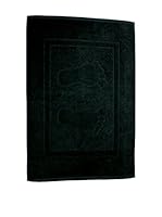 Flor De Algodón Alfombra de Baño 850 gr Negro 70x50 cm