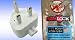 US to UK Adapter for Apple Macbook, iBook, ipod, ipad, Airport, iphone wall charger plug adapter for United Kingdom 220V AC Electric outlet adapter with two-pins