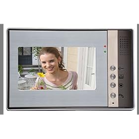 NEW ALUMINIUM VIDEO DOOR PHONE INTERCOME MONITOR, ENTRY & ACCESS CONTROL SYSTEM RRP �189.99