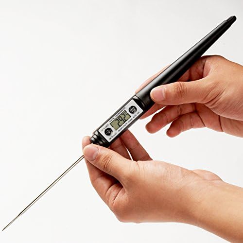 ECOOK Cooking Thermometer-Instant-Read Kitchen Digital Wireless Electronic Thermometer with Stainless Steel Probe - for Cooking, BBQ and Grilling (Random Color)