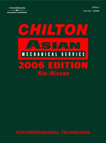 Chilton Asian mechanical service. Volume 2 Infiniti, Mazda, Mitsubishi, Nissan
