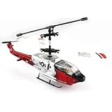 V268 Viefly 3 Channel Helicopter with Gyro (RED)