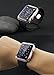 2 Pack Apple Watch 1 Case, Merrymall Premium Crystal Clear Soft TPU Full Cover Case Screen Guard for Apple Watch 42mm 2015 (2 Pack 42mm)