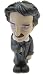 Lord Crumwells Poe OddfellowsTM Figurine with Tiny bodies and Big Heads.
