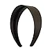 2 Inch Wide Leather Like Headband Solid Hair band