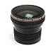 Electronics : Precision Design 0.25X Super AF Fish Eye Lens for Film & Digital SLR Lenses by Canon EOS, Minolta Maxxum, Nikon AF, Pentax AF, Sigma, Sony Alpha & Tamron