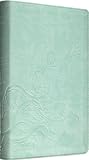 ESV Thinline Bible (TruTone, Cool Mint, Ivy Design)