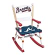 Atlanta Braves MLB Wooden Rocking Chair