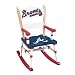 Guidecraft Atlanta Braves Rocking Chair