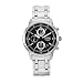Seiko Men's Black Stainless Steel Chrono Watch Sndc27