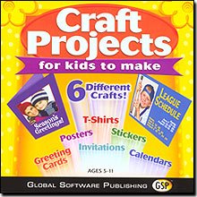 GSP Craft Projects for Kids to Make by Global Software Publishing