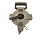 Keson NR10100 Nylon Coated Steel Blade 100-Foot Measuring Tape In Tenths With Extra Dead Foot And Ring End