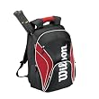 Wilson '12 Federer Tennis Backpack-Red/Black/White
