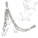 Chained Stars Cartilage Earring
