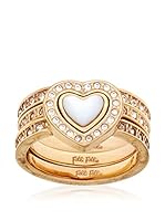 Folli Follie Anillo Plhe-Playful Hearts (Metal Rosado)