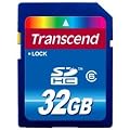Transcend 32 GB SDHC Class 6 Flash Memory Card TS32GSDHC6