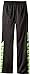 STX Big Boys' Tricot Pull On Sport Pant, TC21-Black/Stripe Neon Lime, 10/12