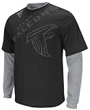 Reebok Atlanta Falcons Scrimmage Splitter Long Sleeve T-Shirt Small