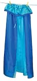 Reversible Cape (Blue/Turquoise) by Sarah's Silks