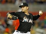 Miami, FL - March 06: Miami v Miami Marlins - Hanley Ramirez Photographic Poster Print by Mike Ehrmann, 9x12