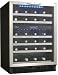 "Danby DWC516BLS 51BTL B/I WINECLR DUALZONE W/G, !"