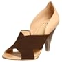 Bronx Women's Shelby Stretch Pump,Dark Brown,38 EU (US Women's 8 M)