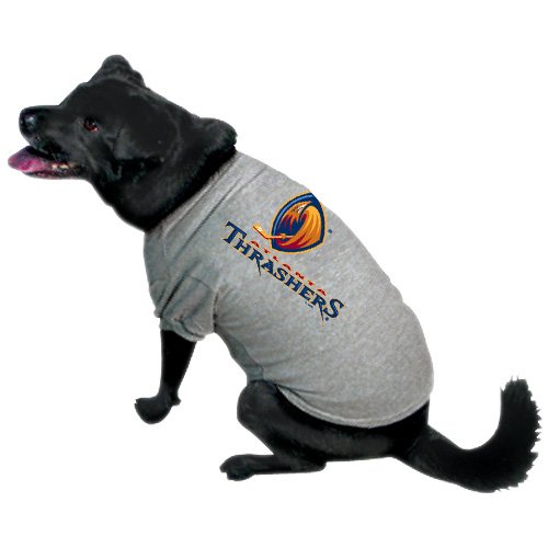 Atlanta Thrashers Gray Dog T-shirt (Small)