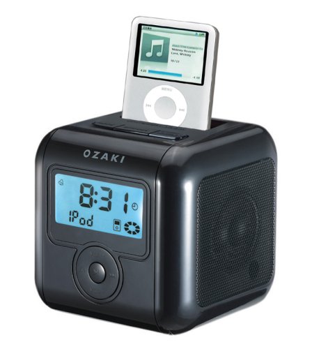 Childrens Toyshop  Electronics : Ozaki iMini iPod FM Radio Alarm Clock - Black