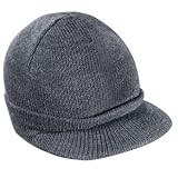 Celeritas Sports Heather Grey Knit Hat with Bill Item Number 
224302