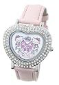 Hello Kitty Diamante Heart Kitty Pink Strap watch