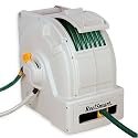 No Crank RS10001 Classic 100-Foot Water Powered Retractable Garden Hose Reel