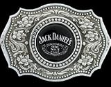 Jack Daniels Flower Scroll Buckle