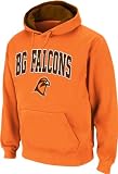 Bowling Green State Falcons Arched Tackle Twill Hooded Sweatshirt