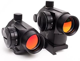 American Defense Micro Red Dot Sight with AR-15 Red Dot Riser, Picatinny Quick Detach Mount and Flat 1913/Weaver Mount