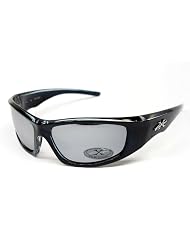 Xloop Sports Wrap Sunglasses Baseball Golf Cycling Running Mens Blue Mirrored Xl25607 by Xloop