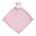 Chenille PINK GIRAFFE Security Blankie