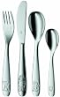 WMF Willi, Mia and Fred Kids 4-Piece Flatware Set