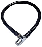 ABUS 650/65 Keyed Cable Lock - Black
