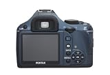 Pentax K-x 17537 Digital SLR Camera with DA L 18-55 and 50-200mm Lenses (Navy)